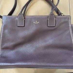 Kate Spade Maroon leather Satchel